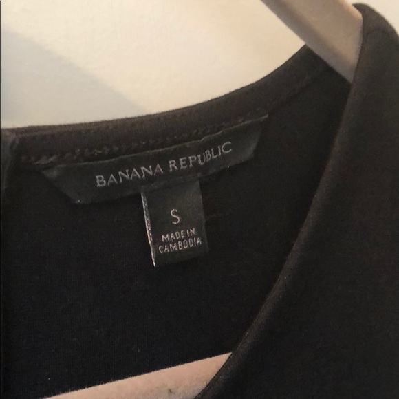 Banana Republic Black Cropped Jumper - Picture 4 of 4